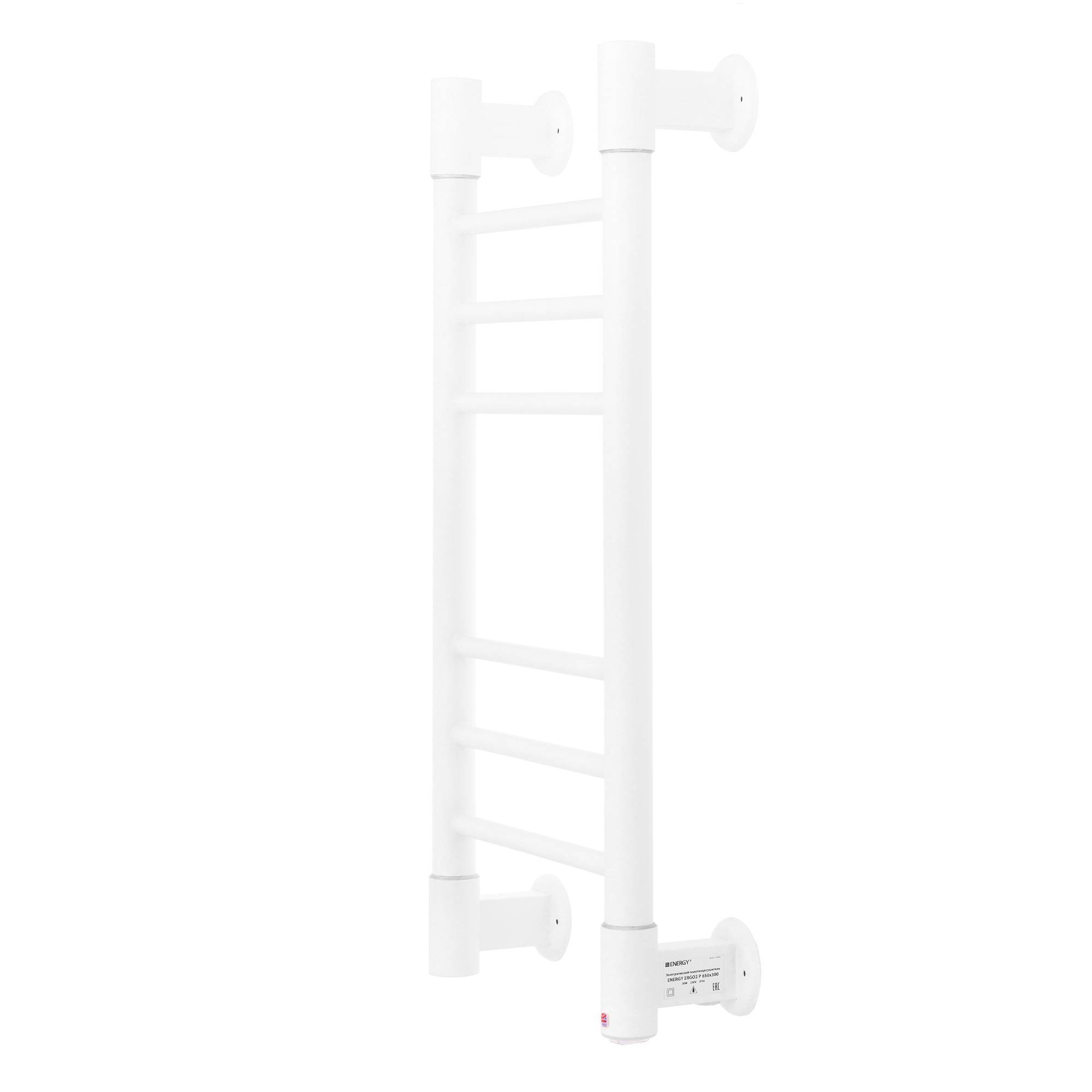 Полотенцесушитель электрический Energy Ergo2 P 650х300 мм RAL 9003 ERGO2P6530R903M