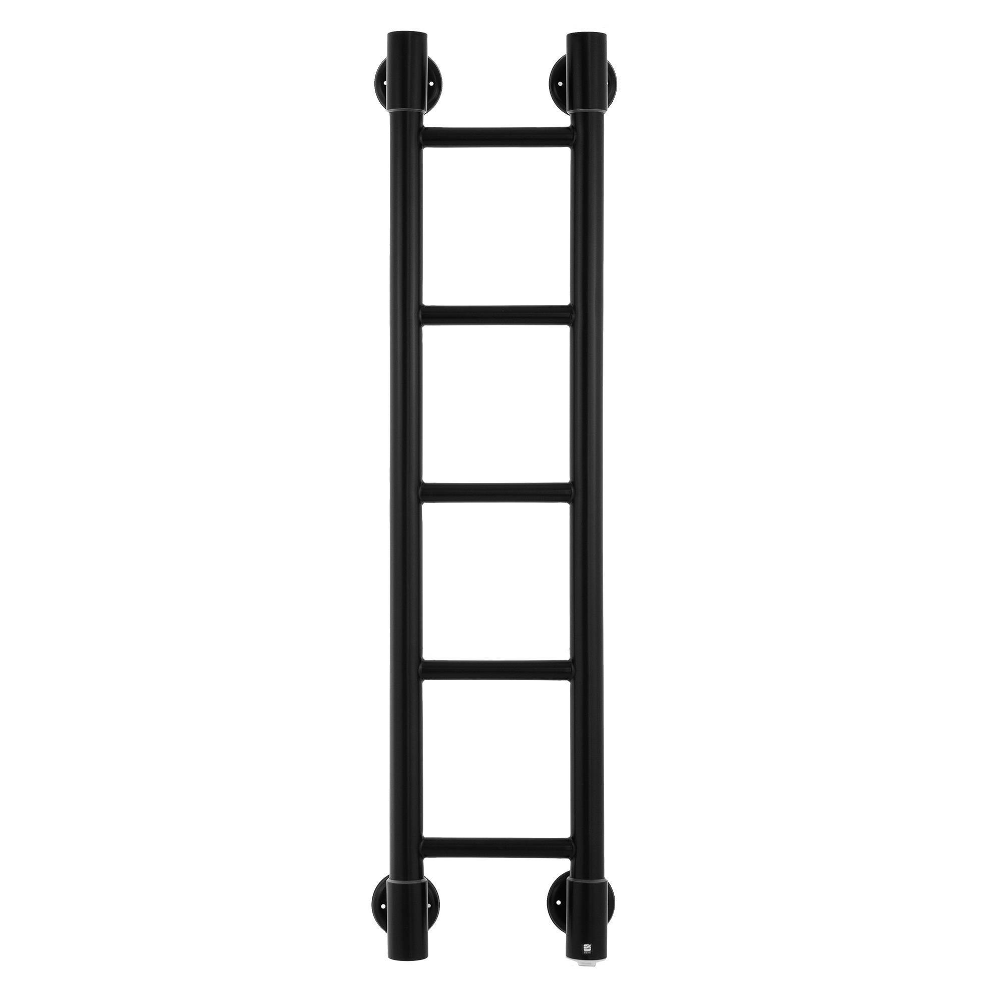 Полотенцесушитель электрический Energy H2 850x200 мм черный матовый EETR0000H28520R905M RAL 9005