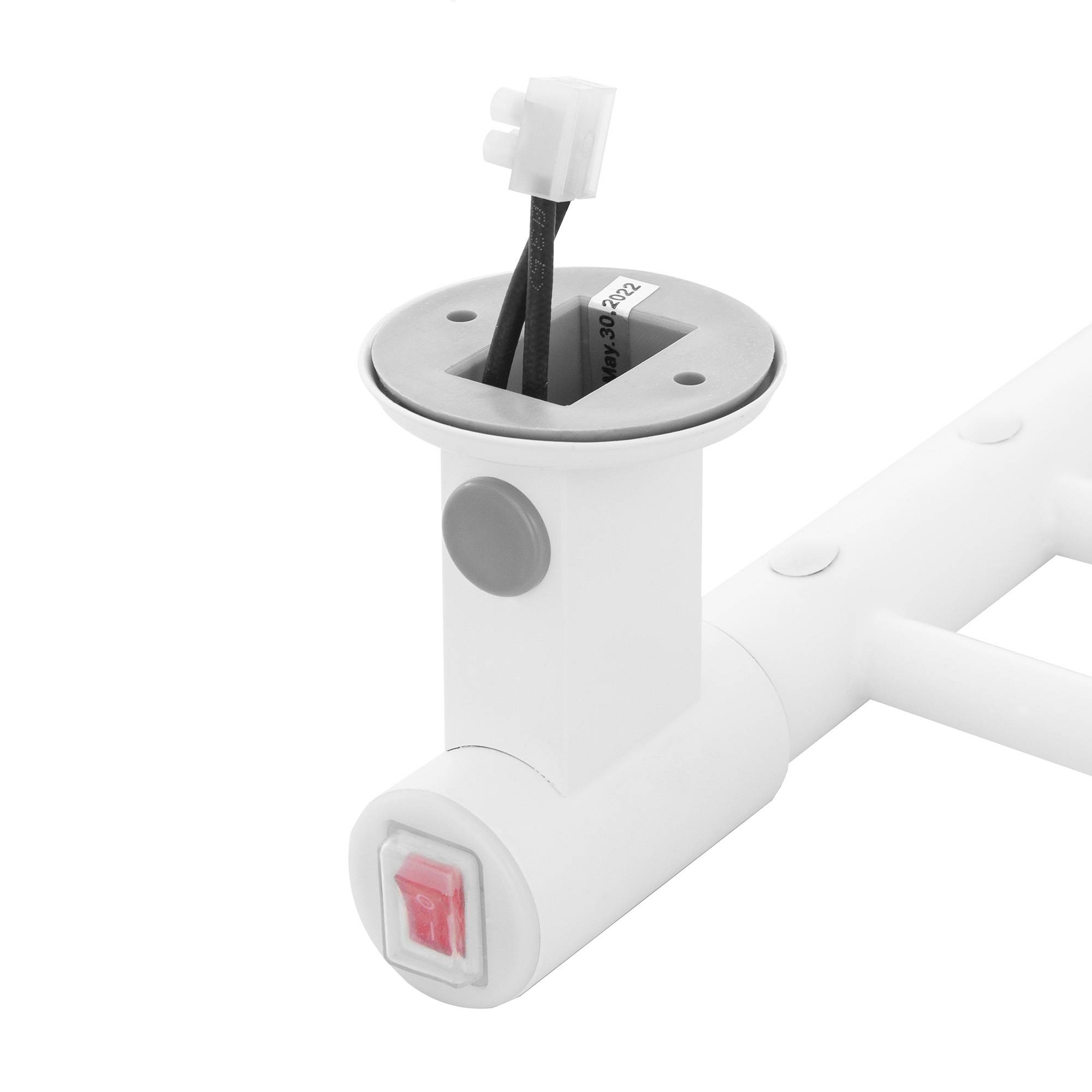 Полотенцесушитель электрический Energy Ergo2 P 650х300 мм RAL 9003 ERGO2P6530R903M