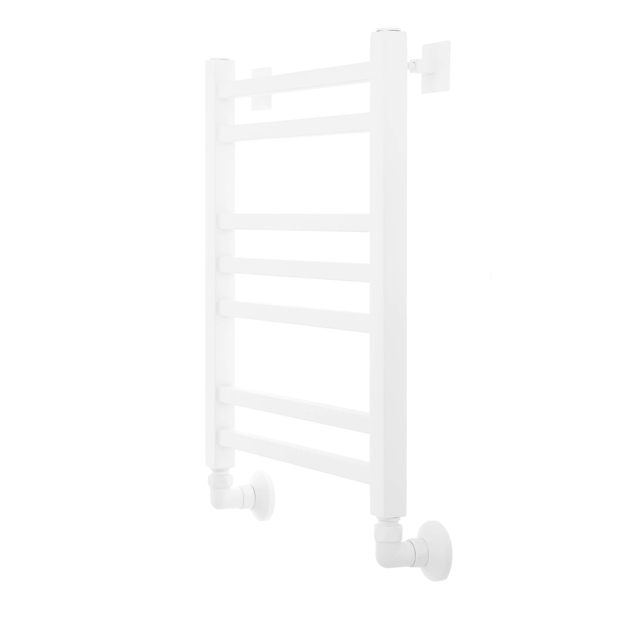 Полотенцесушитель водяной Energy Techno 600х400 мм белый матовый RAL 9016 EWTR0TECH06040R903M