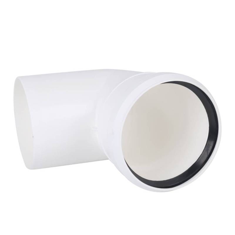 Отвод полипропиленовый Baxi 87° 125 мм для конденсационных котлов KHG71409441