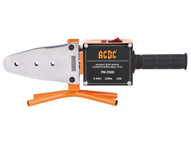 Аппарат для сварки труб ACDC PW-2500 насадки 20-63 мм в кейсе 9322