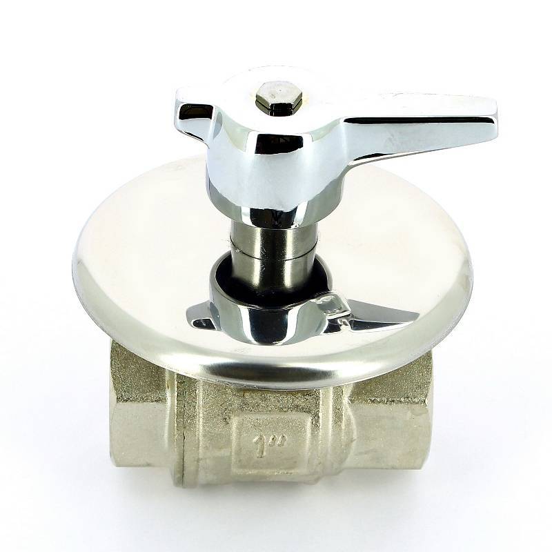 Кран шаровой Itap 138 под штукатурку ВВ маховик 1 138 1