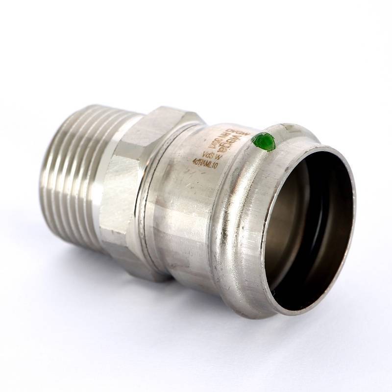 Муфта переходная пресс-Н Viega Sanpress Inox нержавеющая сталь 35x1 436537