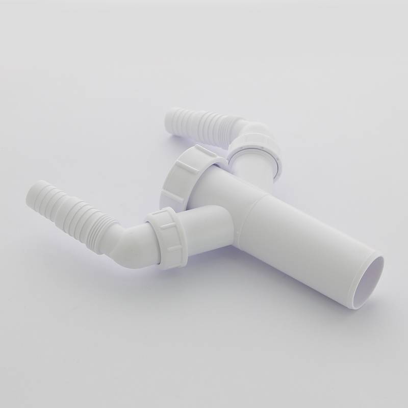 Вставка McAlpine 1 1/2 x 40 мм с двумя угловыми адаптерами для слива H 146 мм TEE4