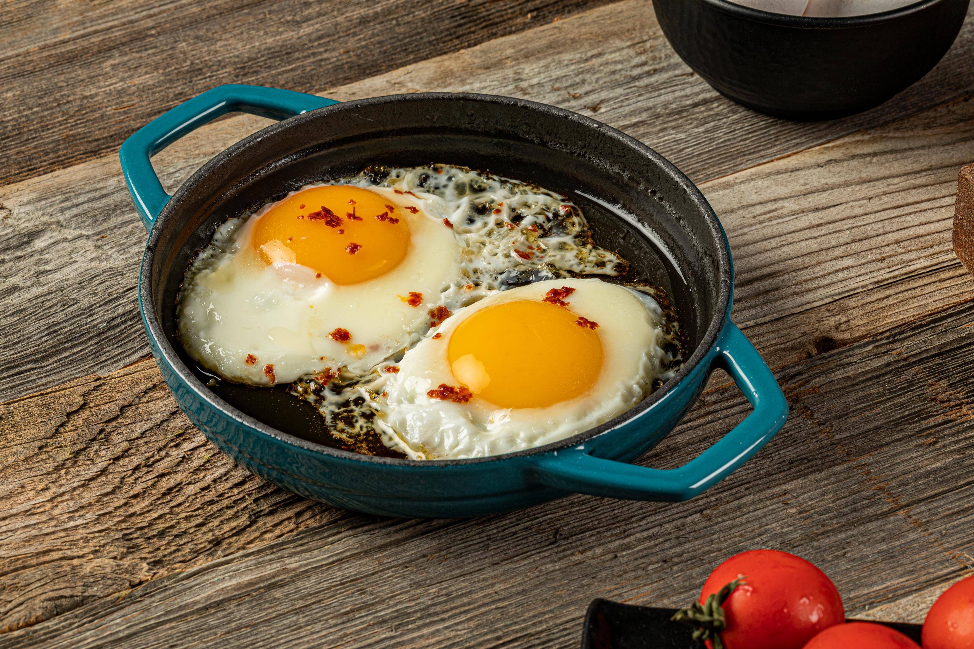 Сковорода с двумя ручками Hascevher KTV 19 см Blue A628019