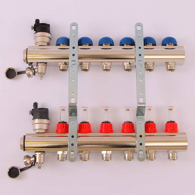 Коллекторная группа Emmeti TOPWAY с расходомерами 1 x M24x19 6 выходов 01298188