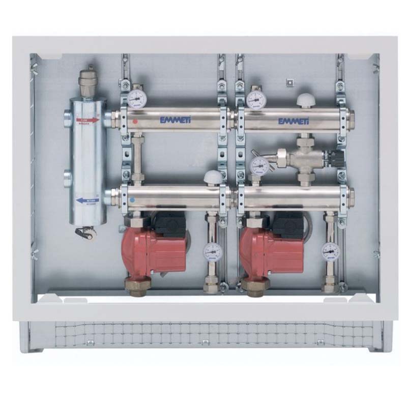 Насосно-смесительный модуль Emmeti Firstbox 2A+1B с гидравлическим разделителем 28151096