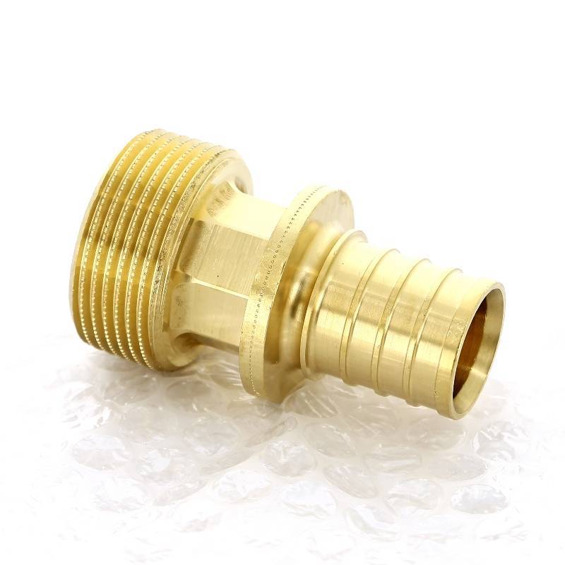 Муфта надвижная REHAU Rautitan RX 32х1 1/4 с наружной резьбой бронза 13660611001