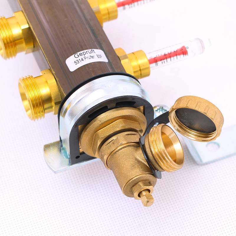 Коллекторная группа Watts HKV/T с расходомерами 1x3/4 EK 11 выходов 10004205