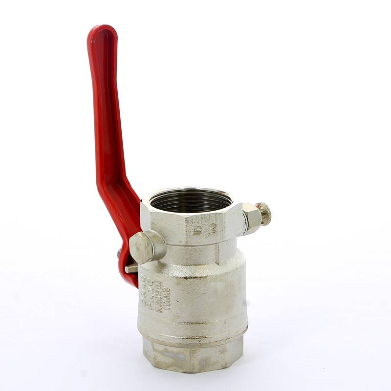 Кран шаровой Itap Ideal ВВ с заглушкой и дренажным вентилем рычаг 1 1/2 1150112