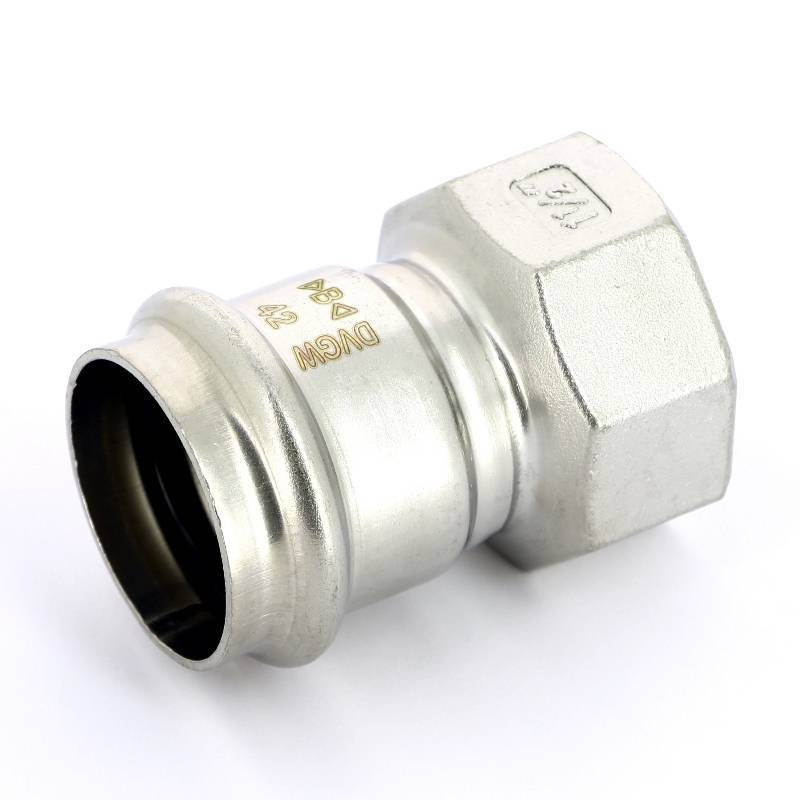 Муфта переходная пресс IBP B-Press Inox 42 мм x 1 1/2 внутренняя резьба нержавеющая сталь PS4270G0421200