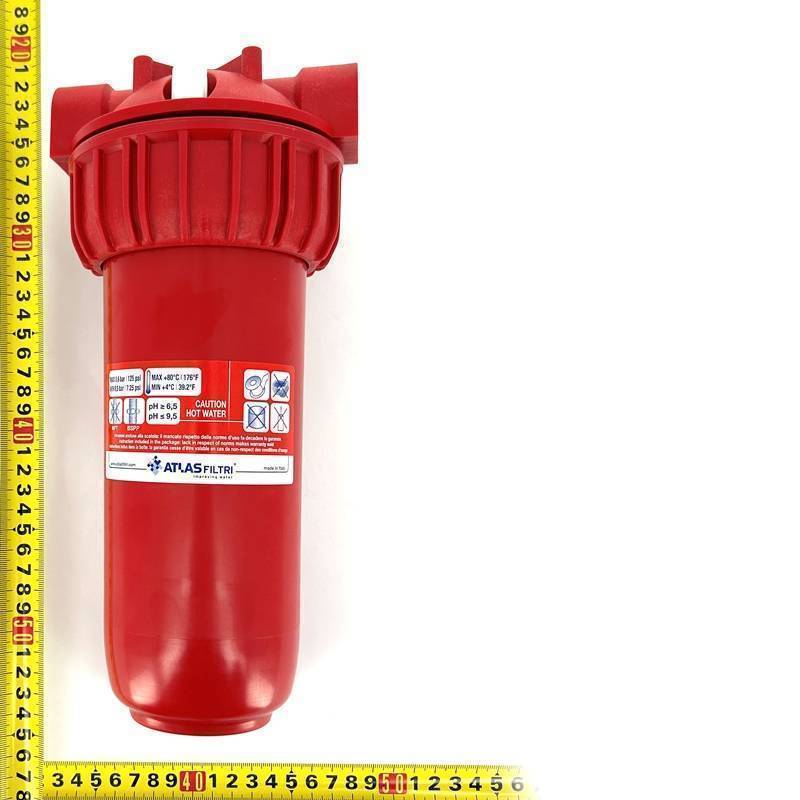 Корпус фильтра Atlas Filtri 10 Senior Plus HOT 1/2 3P SX AB RA111P218