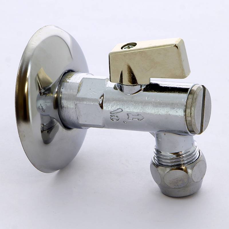 Кран шаровой угловой Itap 906 1/2x10 мм с фильтром и розеткой 906 1/2