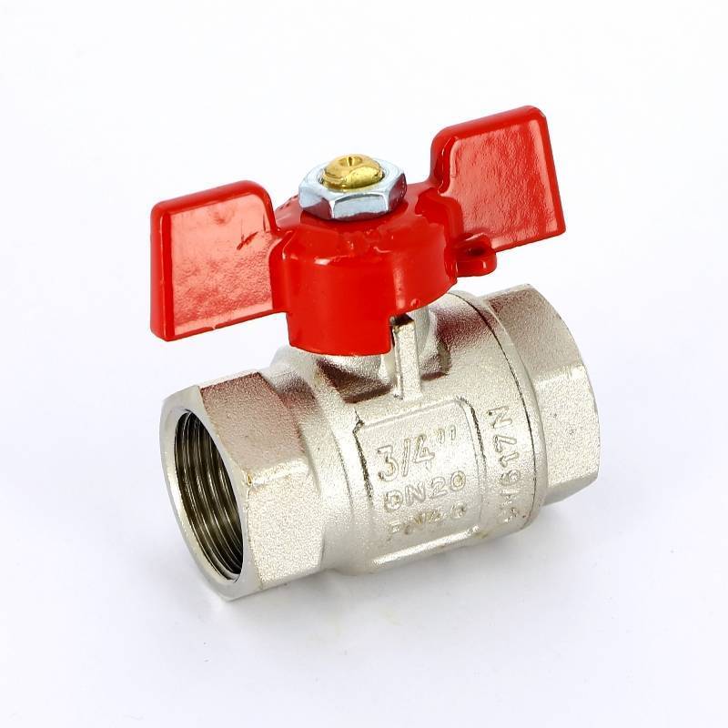 Кран шаровой Uni-Fitt ETALON 3/4 ВВ полнопроходной бабочка 110T3000