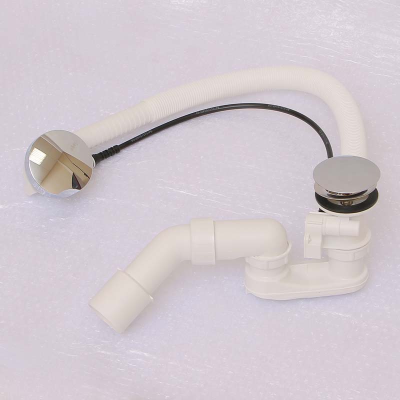 Слив-перелив для ванны Viega Simplex полуавтомат хром 285357