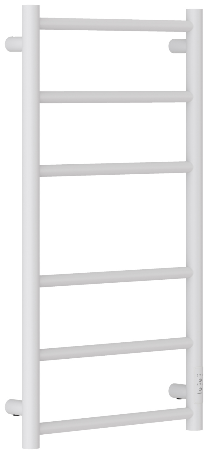 Полотенцесушитель электрический Стилье Формат 27 43.2х80 см прямая правое подключение белый матовый 30528-8040