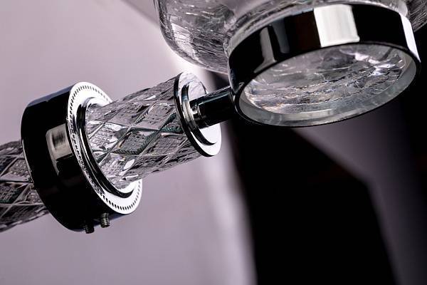 Мыльница подвесная Boheme Murano Cristal хром 10903-CRST-CH