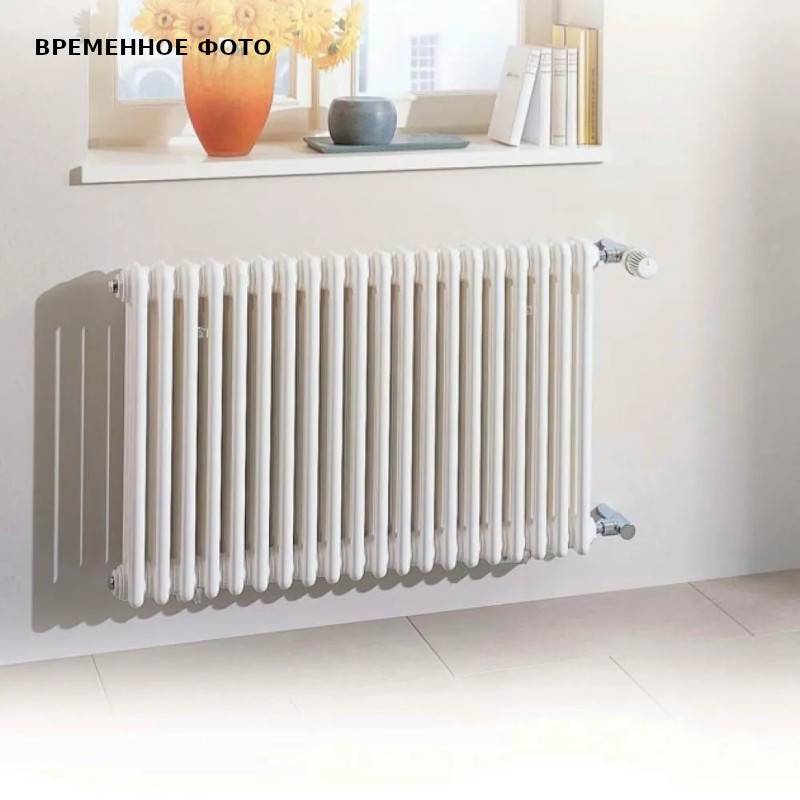 Трубчатый радиатор Irsap Tesi 2 600 мм 20 секций подключение 1/2 вентиль сверху RR206002001A425N