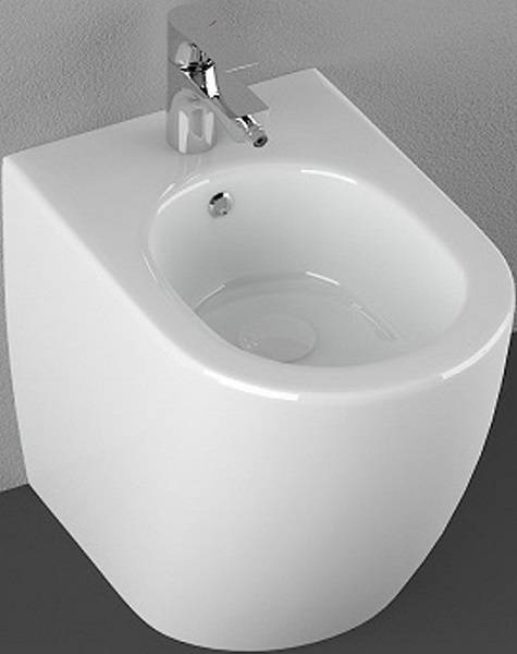 Биде напольное Allen Brau Reality белый 4.32005.20