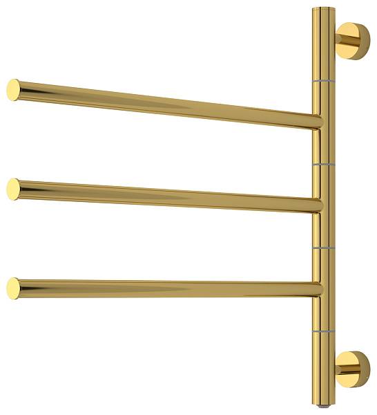 Полотенцесушитель электрический Сунержа Триада 585x540 мм левый золото 03-0822-0540