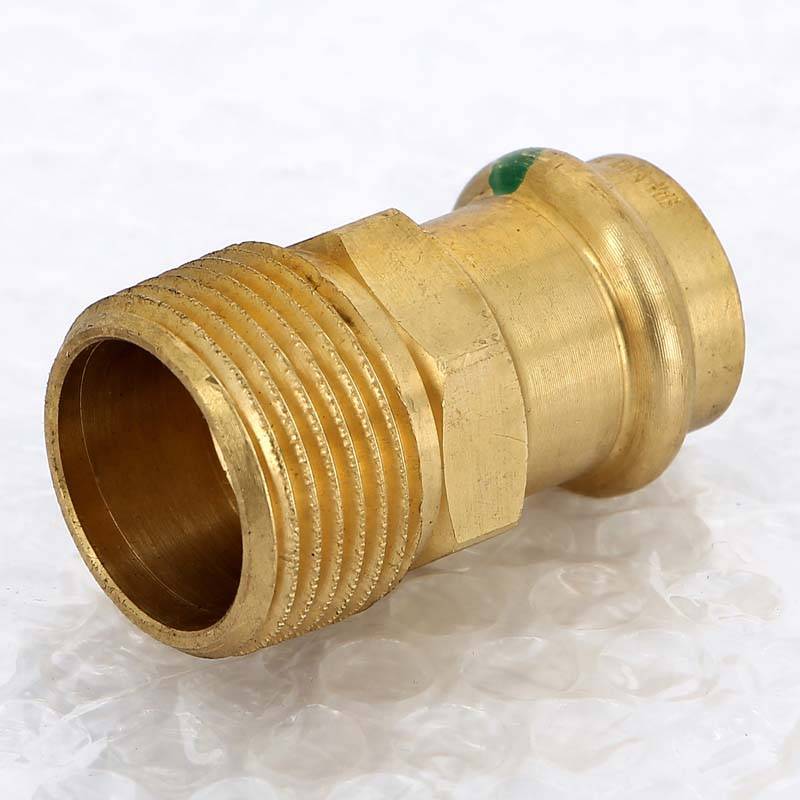 Муфта переходная пресс-Н Viega Sanpress бронза 22x1 287771