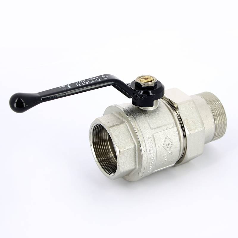 Кран шаровой Bugatti New Jersey 2 НВ с разъемным соединением рычаг 09200008