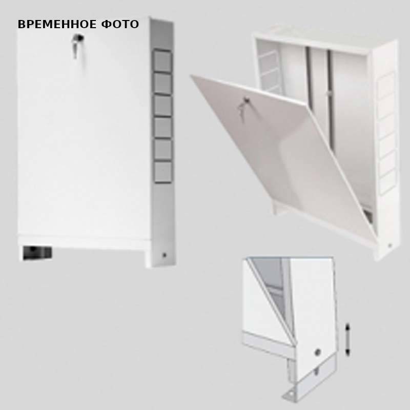 Шкаф коллекторный встроенный Uni-Fitt ШРВ-1 450 мм 482W1000