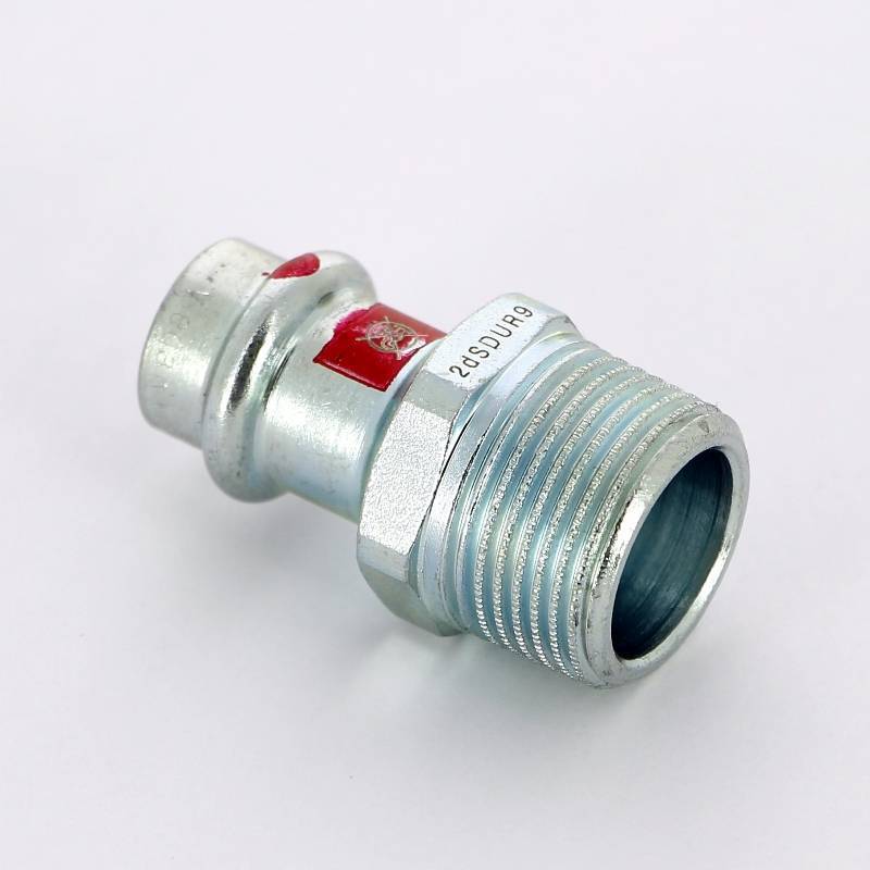 Муфта переходная пресс-Н Viega Prestabo оцинкованная сталь 22х1 704797