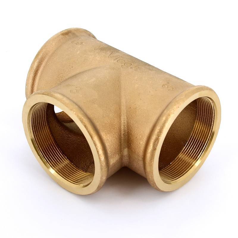 Тройник бронзовый Viega 3 ВР 321727