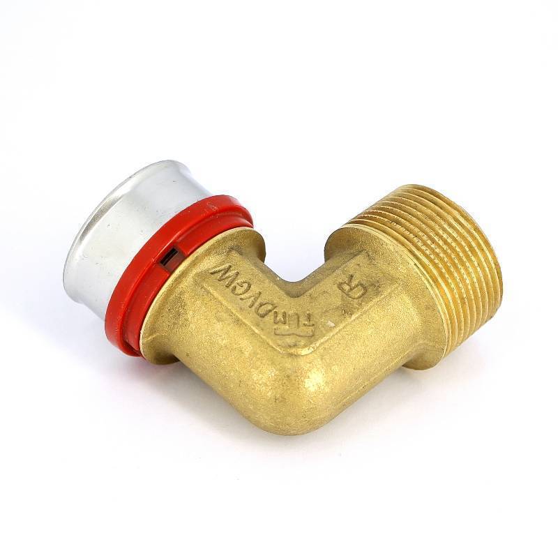 Угол пресс с наружной резьбой TIEMME 40x1 1/4 1650152