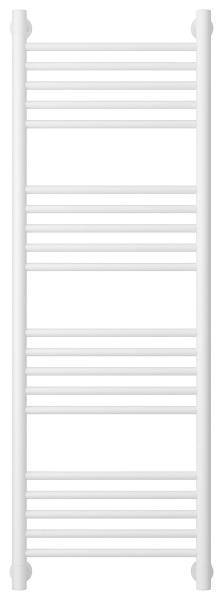 Полотенцесушитель водяной Сунержа Богема+ прямая 400x1200 мм матовый белый 30-0220-1240