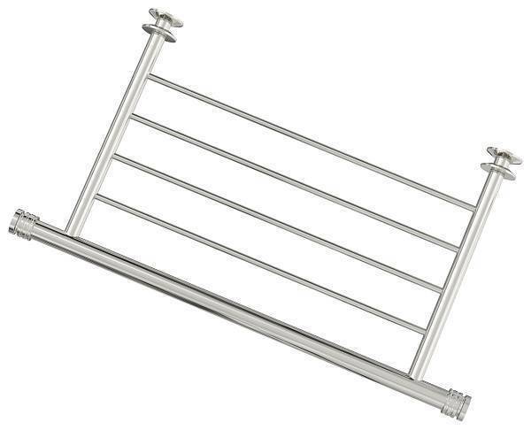 Полка для полотенцесушителя Сунержа прямая 4 перекладины 43.8x24 см без покрытия 00-2012-4370