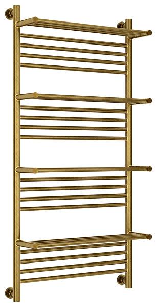 Полотенцесушитель водяной Сунержа Богема с 4 полками 600x1200 мм состаренная бронза 05-0224-1260