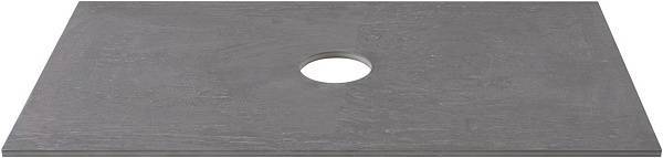 Столешница Allen Brau Reality 81x46,1x1 см серая 1.32023.G