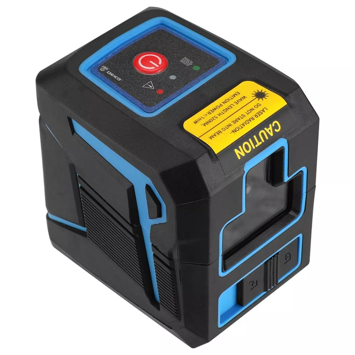 Лазерный уровень DEKO DKLL12 SET 2 12 линий зеленый луч штатив 1 м 065-0210