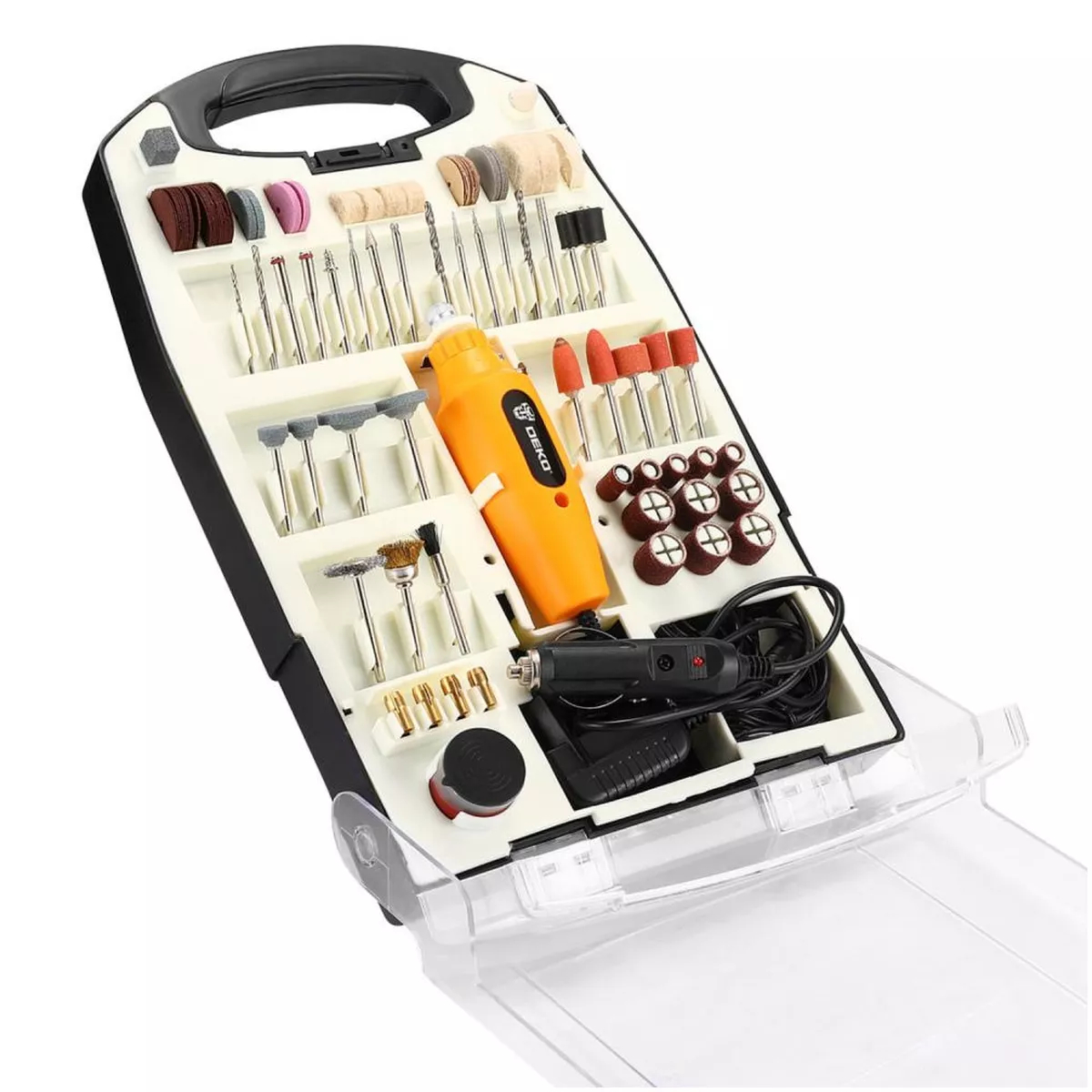 Гравер электрический Deko DKRT150 с аксессуарами 110 шт 063-4187