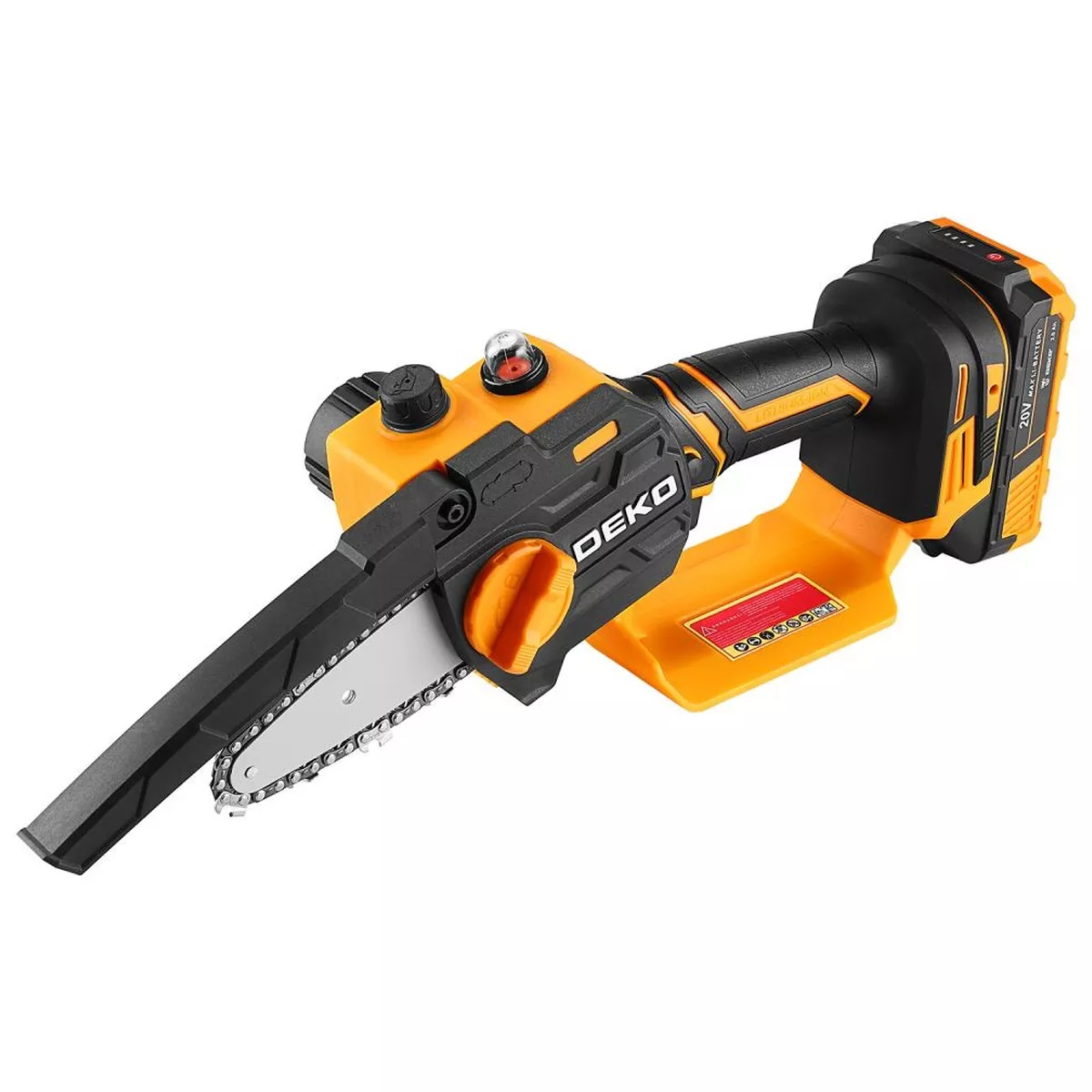 Пила цепная аккумуляторная DEKO DKCHS 20-4 4 20 В 1x2.0 Ач 063-4308