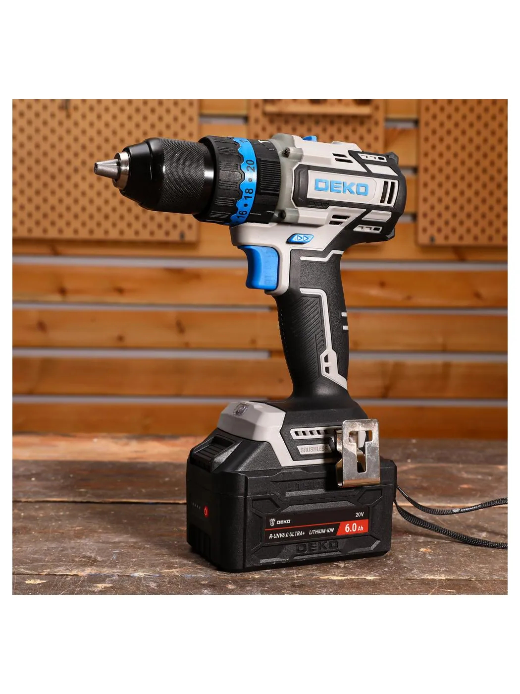 Аккумулятор DEKO R-UNV6.0 ULTRA+ Li-ion 20 В 6.0 Ач 083-