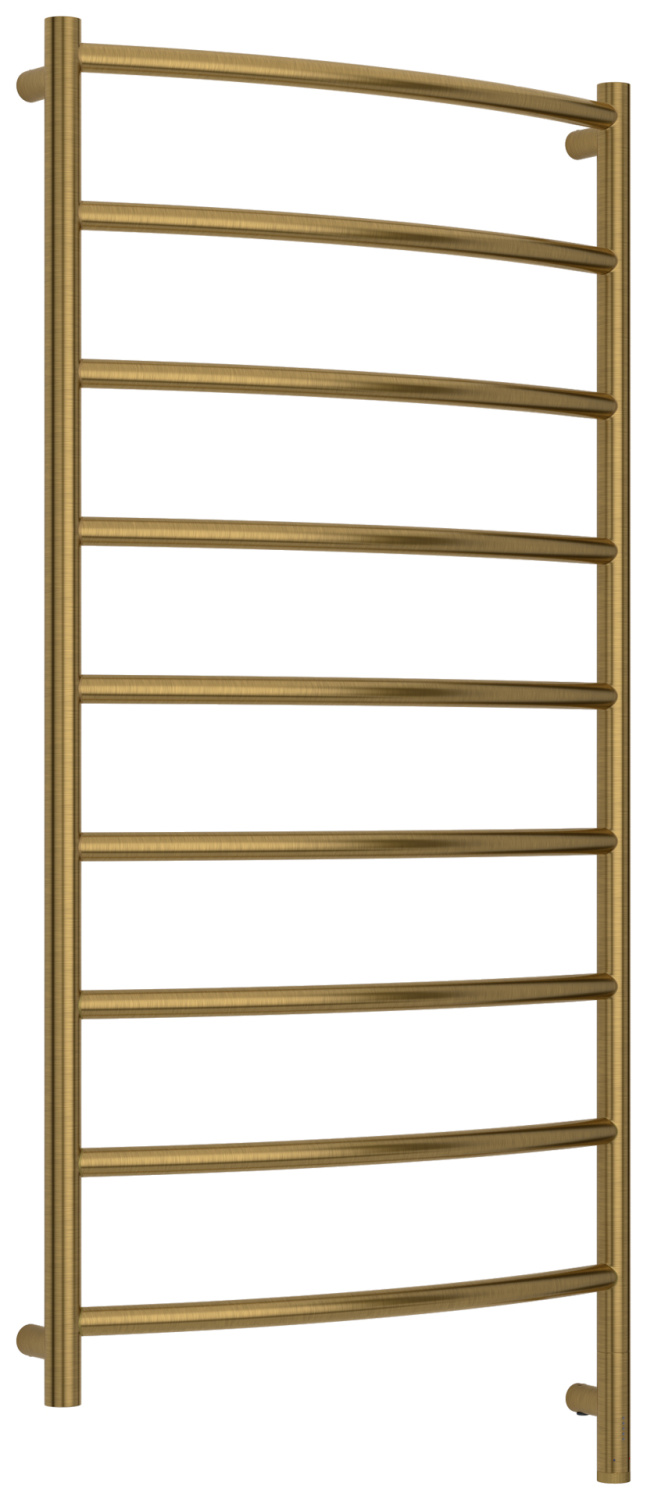 Полотенцесушитель электрический Сунержа Галант 3.1 600х1200 мм правый состаренная латунь 051-6001-1260