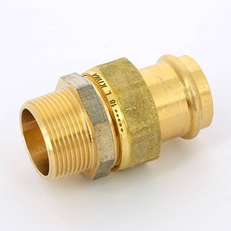 Муфта разъёмная пресс-Н бронза Viega Sanpress 35x1 1/4 128425