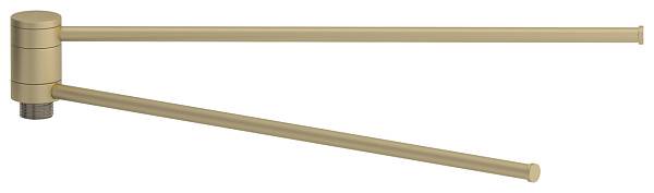 Полотенцедержатель подвесной Сунержа 360 длина 400 мм матовая шампань 022-2003-0400