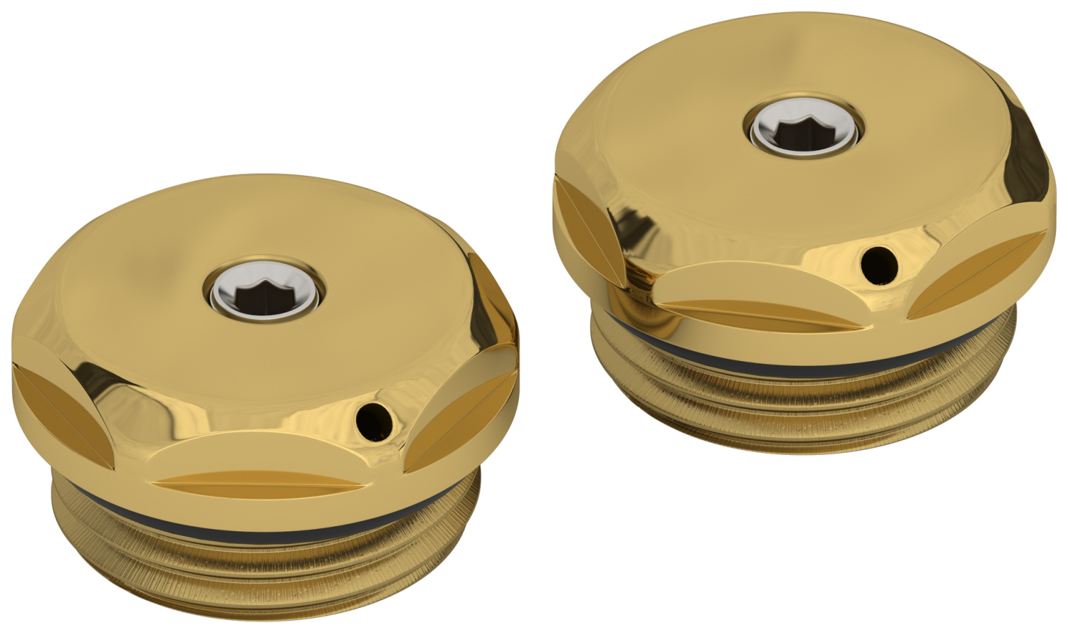 Спускной клапан Сунержа НР G 1/2 2 шт. золото глянцевое 03-1200-0000