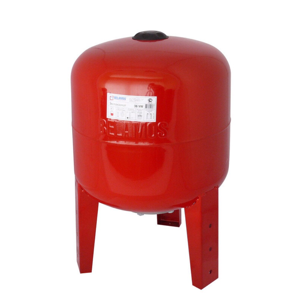 Бак расширительный BELAMOS 36VW 36 л красный вертикальный 36VW