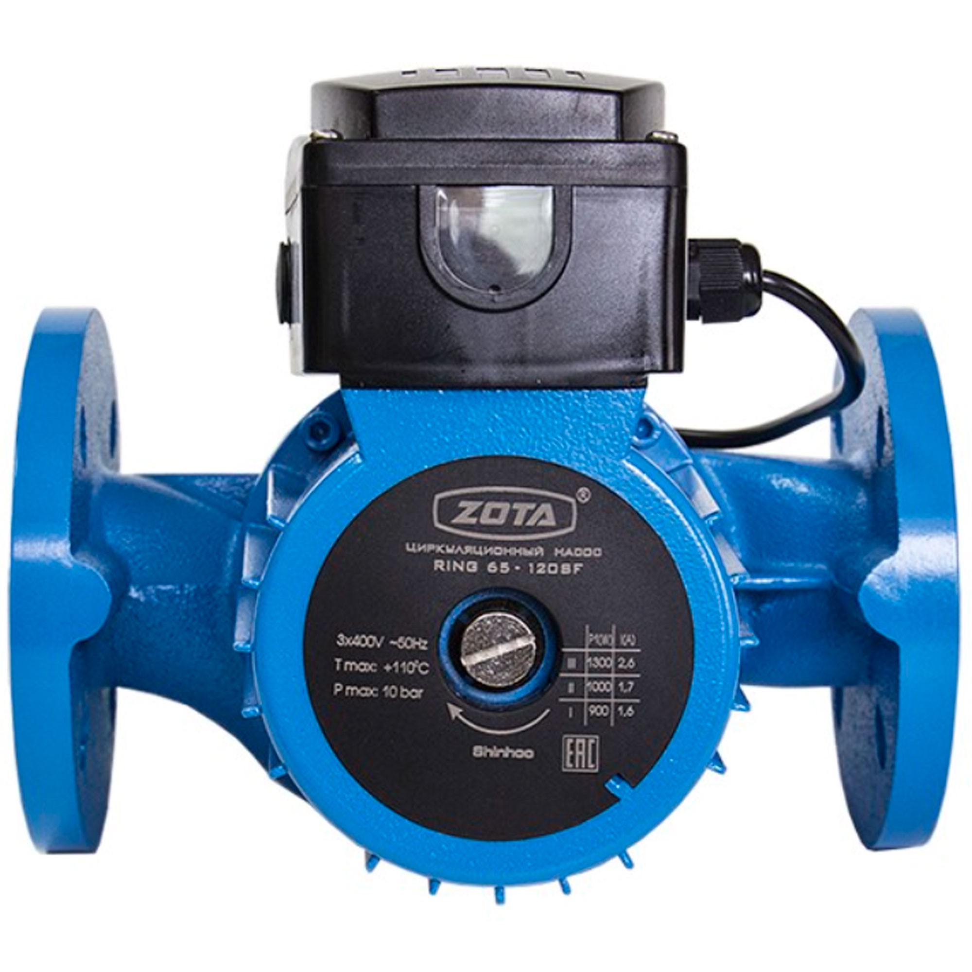 Насос циркуляционный ZOTA RING 50-120SF 3 скорости фланцевый 1579136