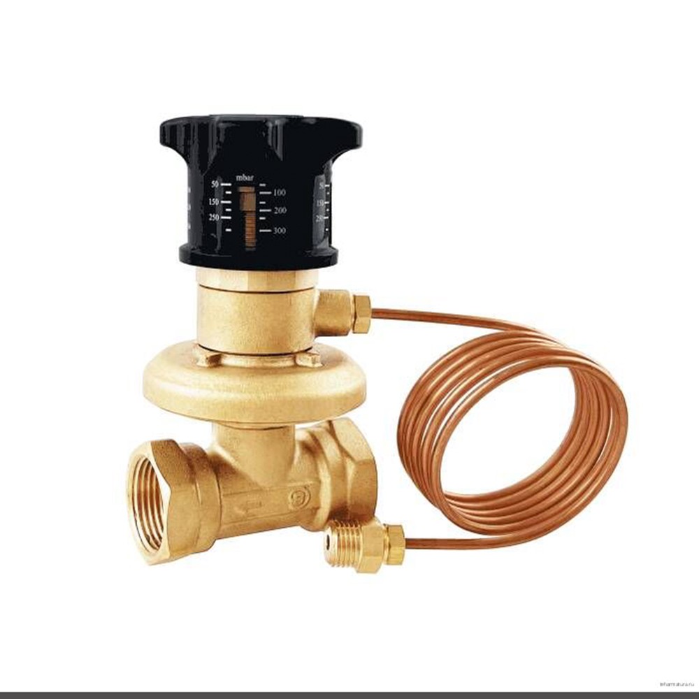 Клапан балансировочный автоматический Benarmo латунный Ду20 Ру16 5-30 кПа Kvs 1.72 НС-1725839