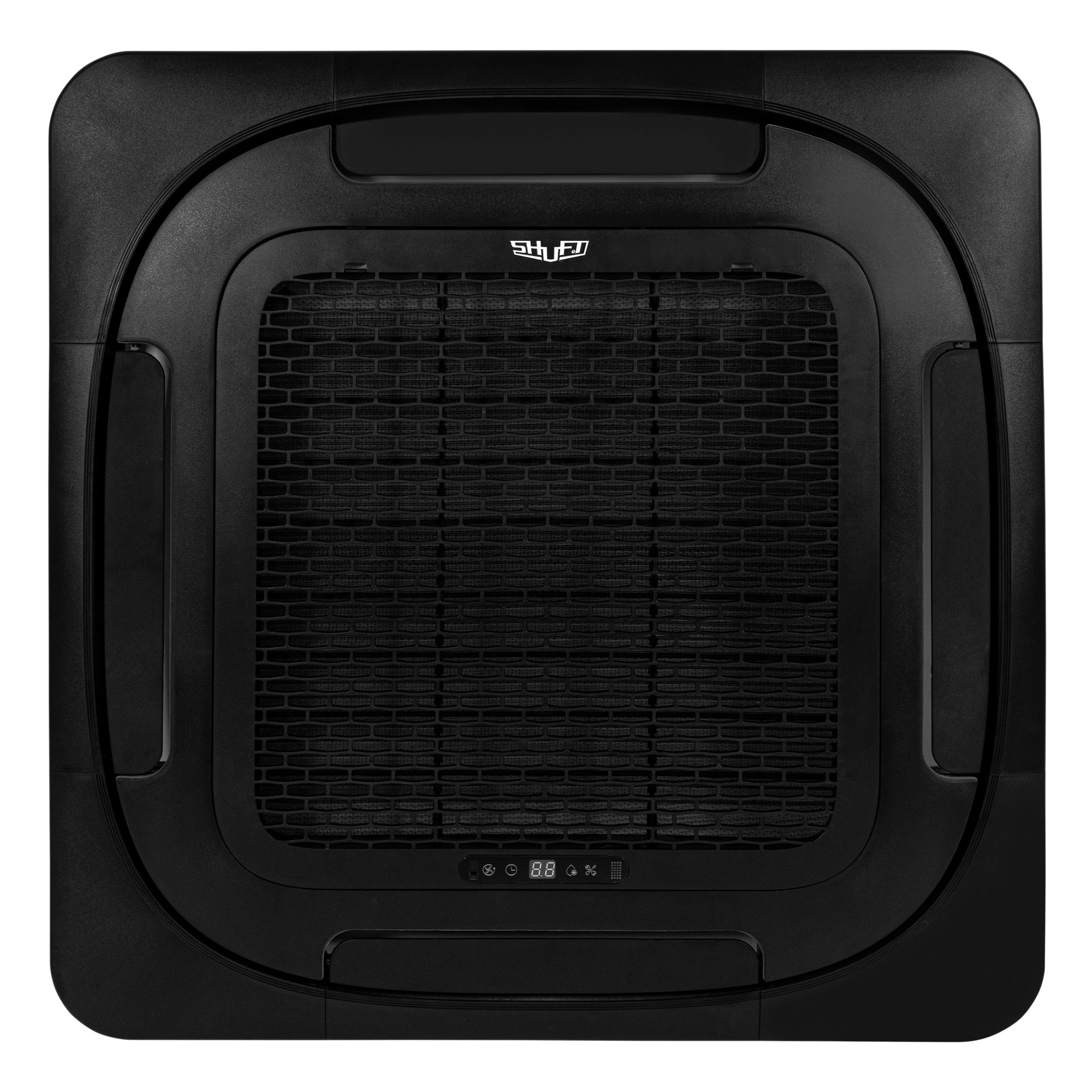 Кассетная сплит-система SHUFT SFLC_C-36HN1_V2_BL комплект с черной панелью НС-1752957