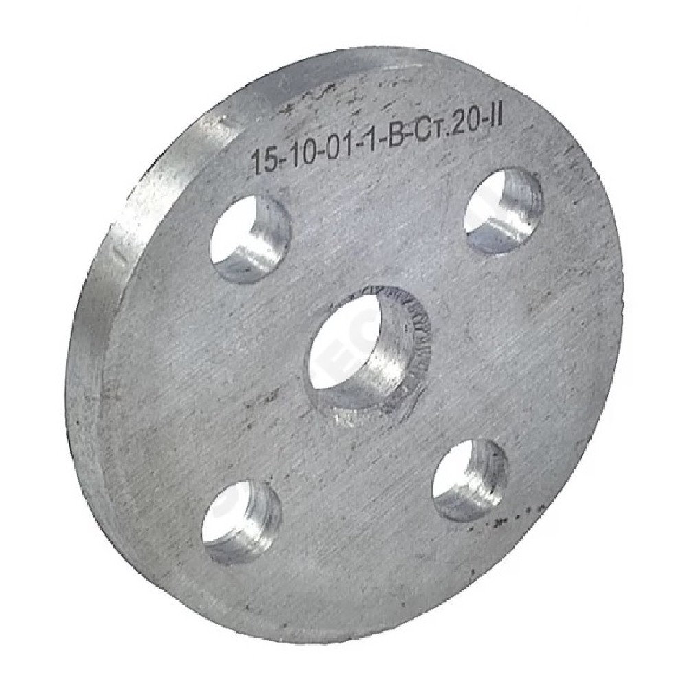 Фланец стальной плоский Сантехкомплект Ду 80 Ру 10 тип 01 ряд 1 исп. B ГОСТ 33259-2015 1303543