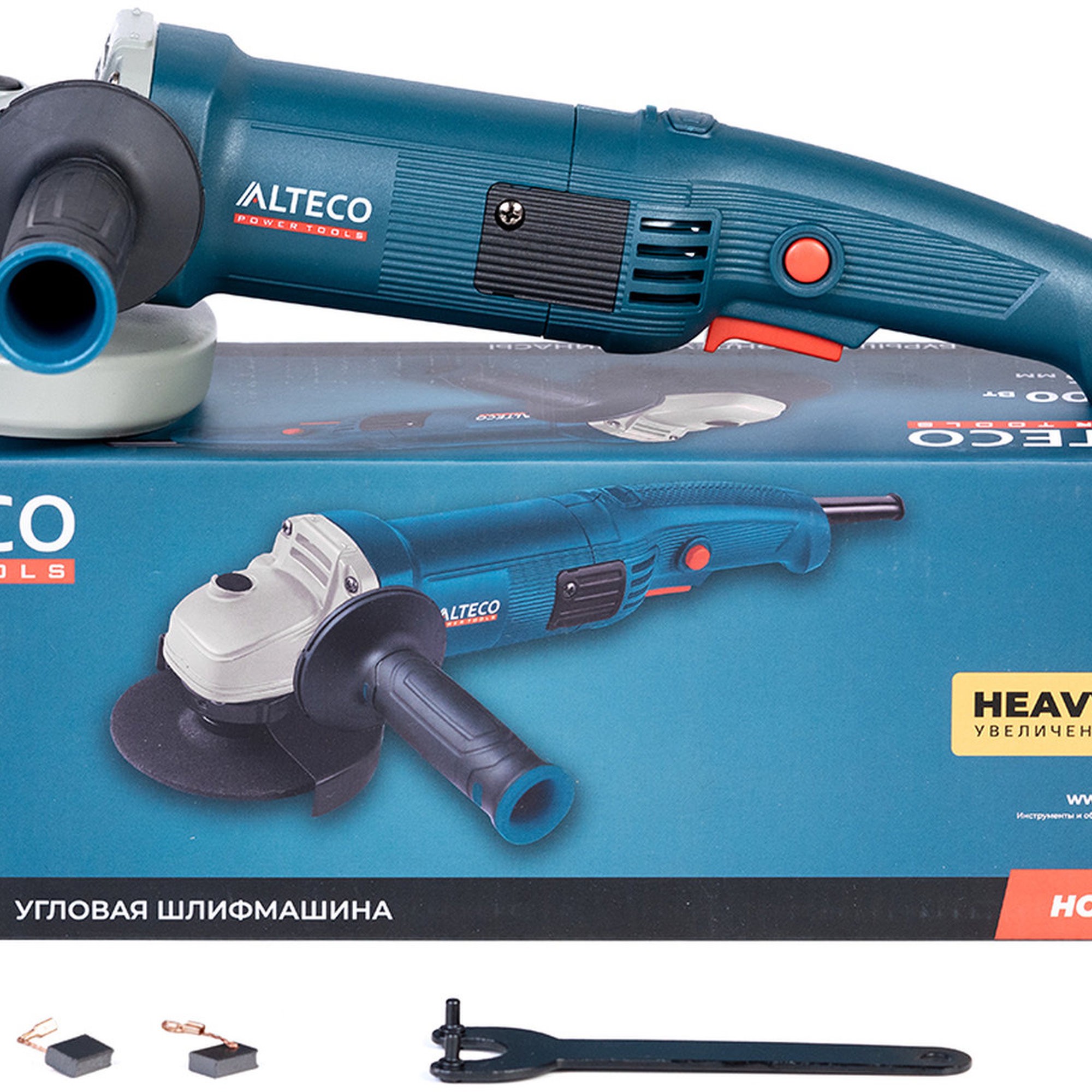 Угловая шлифмашина ALTECO AGH 1100-125 HEAVY DUTY 1100 Вт 125 мм AGH 1100-125