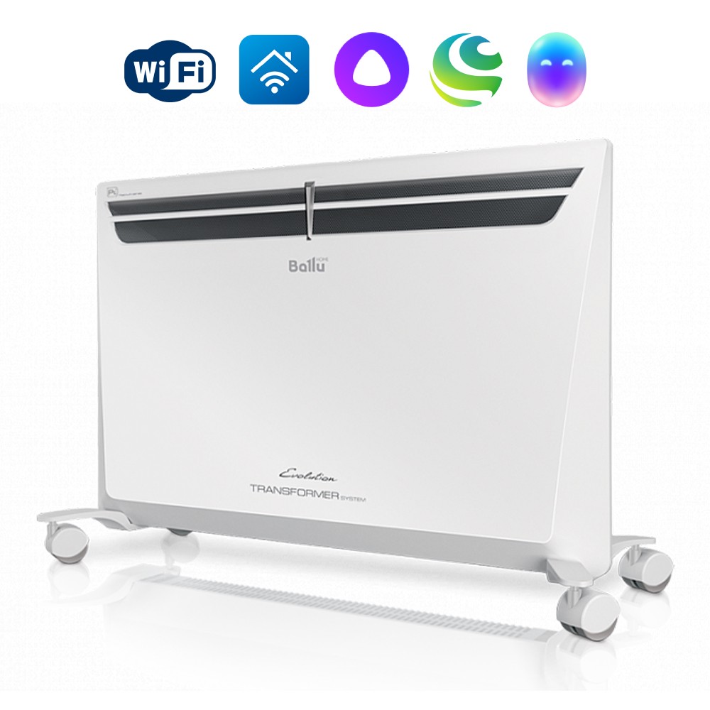 Конвектор электрический Ballu Evolution Transformer System BEC/EVU-1000-3.1I инверторный с шасси НС-1474583